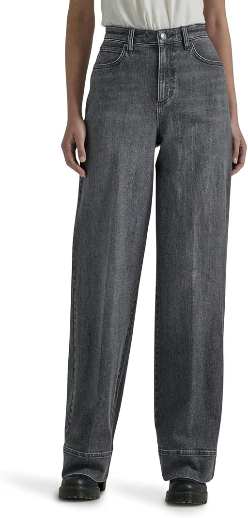 womens Legendary High Rise Trouser Jean - Blurred Darks