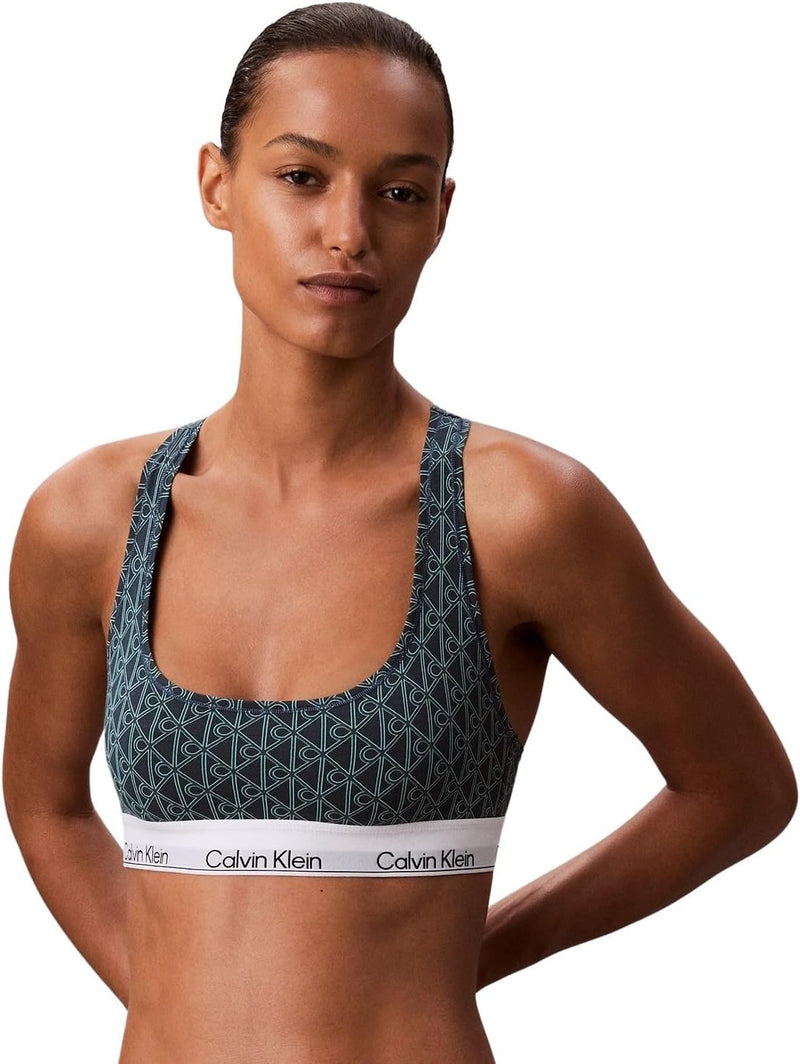 womens Unlined Bralette Lv00qf8493 Bralette - BIJOU MODERN EMBLEM OUTLINE+STRATIF