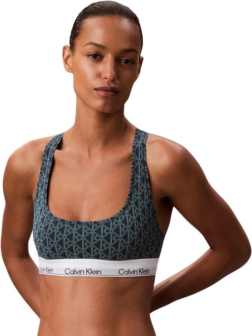 womens Unlined Bralette Lv00qf8493 Bralette - BIJOU MODERN EMBLEM OUTLINE+STRATIF