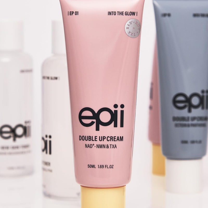 Double Up Cream face moisturizer NAD NMN TXA niacinamide dark spot uneven skin tone sensitive skin firmness korean skincare squalane15% 50ml 1.69 oz. fl.