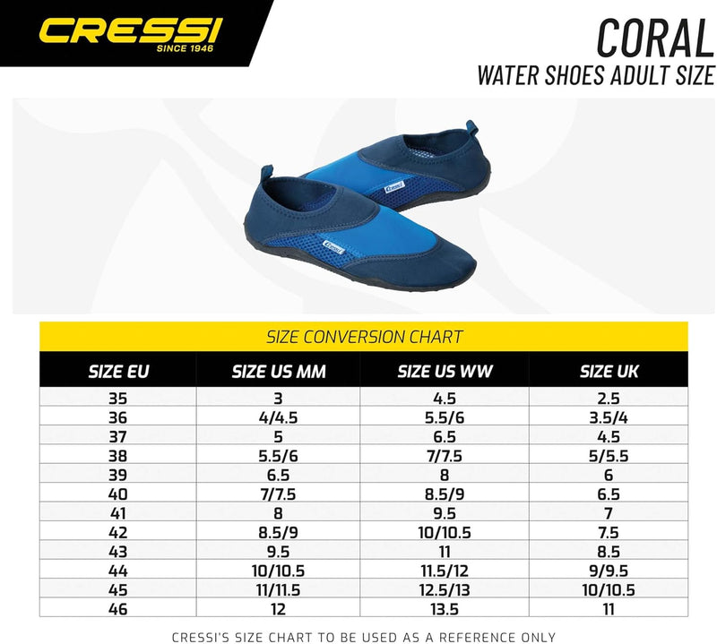 Cressi Coral, Unisex Adults’ Water Shoes
