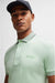 BOSS Men's Paule 1 Slim-Fit Interlock Cotton Polo Shirt with Mesh Logo