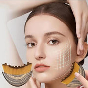 Lymphatic Contour Face Brush Facial Dry Brushing Tool for Jawline, Chin & Face Sculpting Soft Bristle Massager for Lymphatic Drainage, Puffiness Relief, Skin Tightening & Fatigue Relief