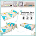 AM ANNA Baby Floor Play Mat, 0.6 in Thicker Reversible Foldable Baby Play Mat,Extra Large Play Mat for Baby Waterproof Non Toxic Anti-Slip Reversible Foam Playmat for Baby Toddlers Kids(79"x71")