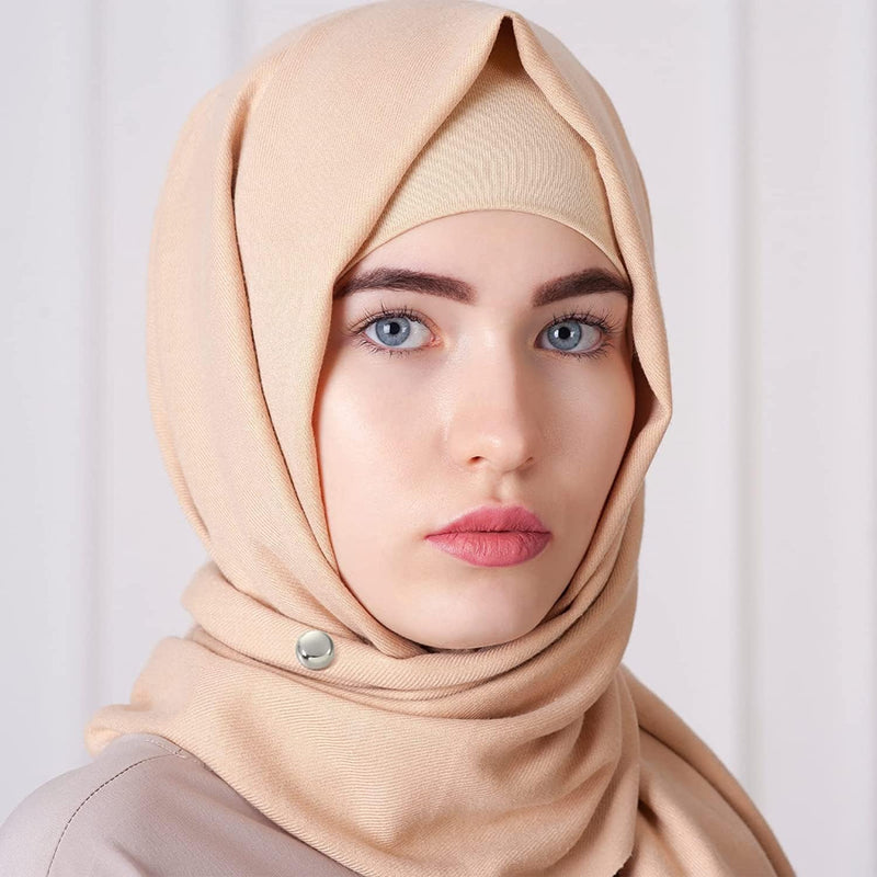Premium Strong Multi-Use Colorful Scarf Small Magnetic Hijab Magnets, Commercial Strength Hijab Pins - 8 Pairs