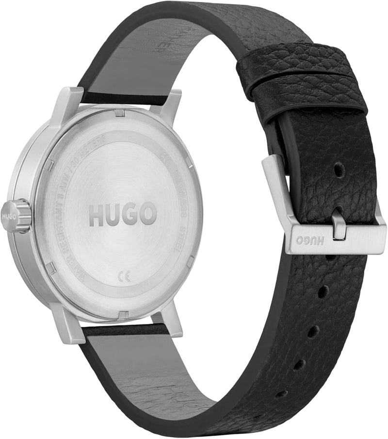 Hugo RASE Men Watch, Analog - Black