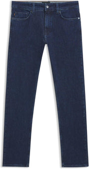 Men's Delaware BO Delaware Slim Fit Jeans in Comfortable Blue Stretch Denim - Dark Blue407