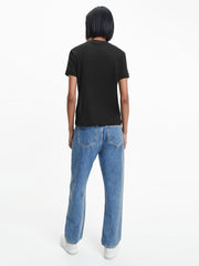 Women Core Monologo Regular Tee J20j219142 T-Shirt - Ck Black