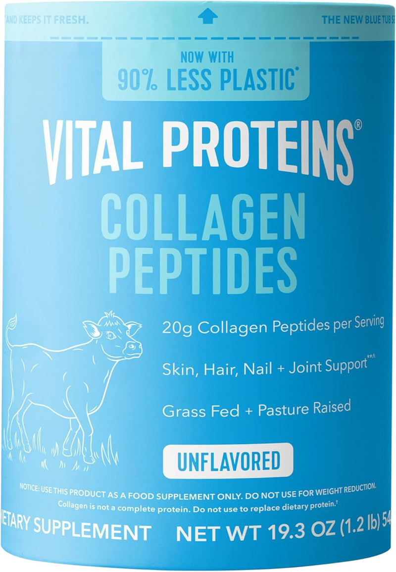 Collagen Peptides, 567 g, Unflavoured Bovine-Sourced, 56 Servings