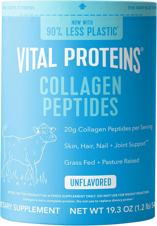 Collagen Peptides, 567 g, Unflavoured Bovine-Sourced, 56 Servings
