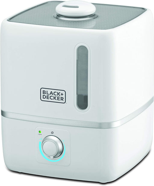 Air Humidifier, 3L, Compact Ultrasonic, High Mist Output, Adjustable Mist Intensity, Water Impurity Filter, Direction-Adjustable Nozzle, Fragrance Compartment, White - HM3000-B5