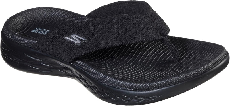 ON-THE-GO 600 - SUNNY womens Flip-Flop - Black Textile