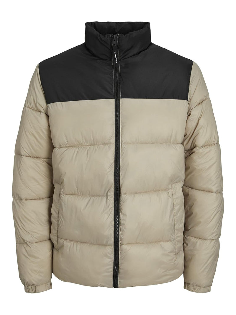 JACK & JONES Men's JJETOBY PUFFER COLLAR SN Jacket