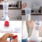 Pancake Batter Dispenser - Kitchen Tool for Cupcakes, Crepes, Waffles & Cookies - Liquid Batter Mix Dispensing Bottle with Measurement Marks, Easy Squeeze