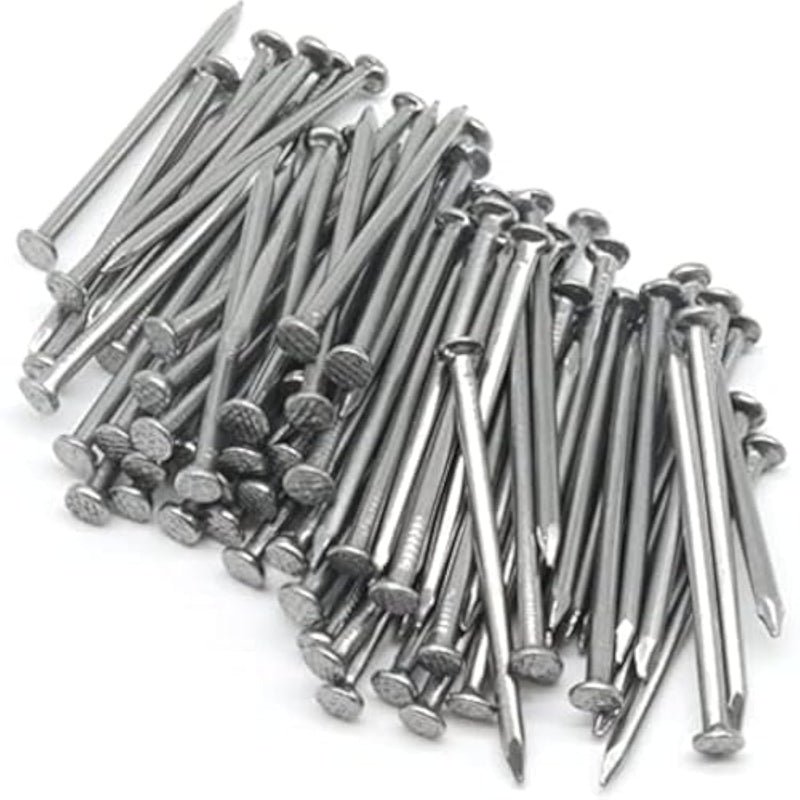 Royal Apex High Strength Round Head Nails For Carpentry Hardware Electrical Etc (100, 3/4 Inch)