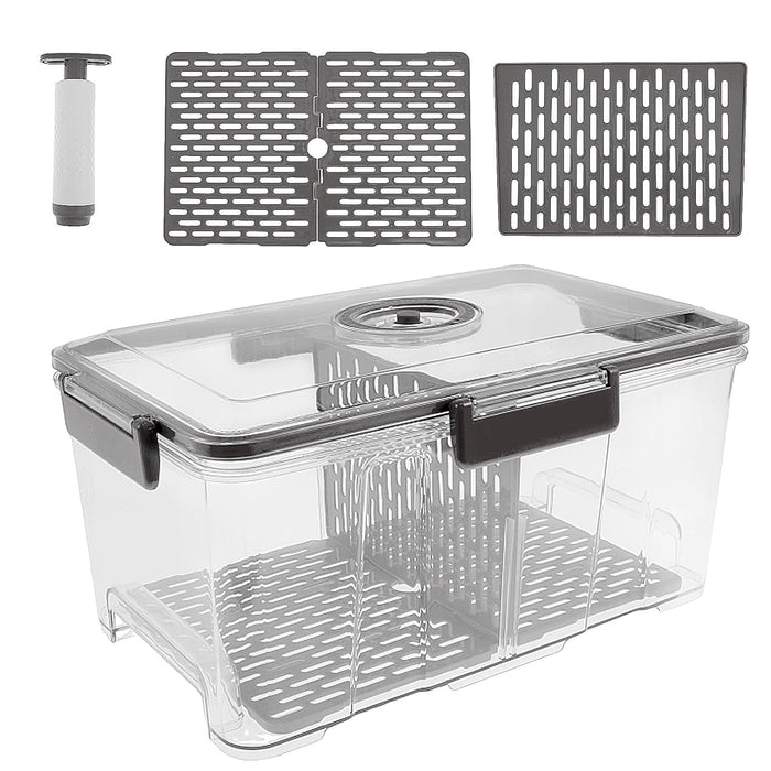 Bread Box for Kitchen Countertop Large Bread Box Farmhouse Bread Container Bread Storage with Window Bread Holder Black