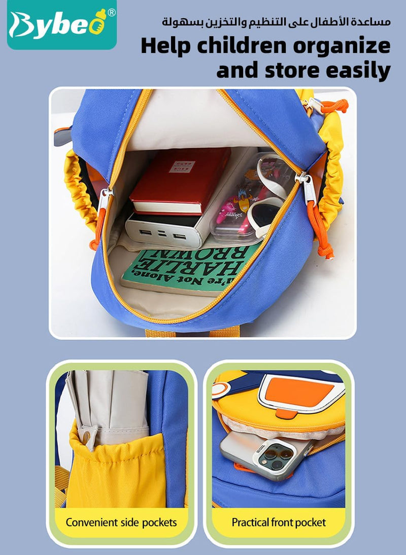 Kids Backpack, Toddler School Bag, Small Kids Daypack, Baby Preschool Bag, Cute Cartoon Travel Bag for Baby Boys and Girls, Perfect for Kindergarten, Travel, School