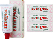Euthymol Sensitive Toothpaste 75ml x 3, Fluoride Toothpaste for Sensitive Teeth, Plaque Removal, Caries Protection, Antibacterial, Gluten Free, Thymol & Menthol, Freshens Breath, Gentle Dental Care - 75 ml (3er Pack) Sensitve Toothpaste