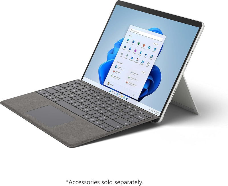 Microsoft Surface Pro 8-13 Inch 2-In-1 Tablet Pc - Silver - Intel Core I5, 8Gb Ram, 128Gb Ssd - Windows 11 Home - Device Only, 2021 Model, 8Pn-00002, Delia I5/8/128 Home