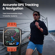 Amazfit Bip 6 Smart Watch 46mm, 14 Day Battery, 1.97" AMOLED Display, GPS & Free Maps, AI, Bluetooth Call & Text, Health, Fitness & Sleep Tracker, 140+ Workout Modes, 5 ATM Water-Resistance