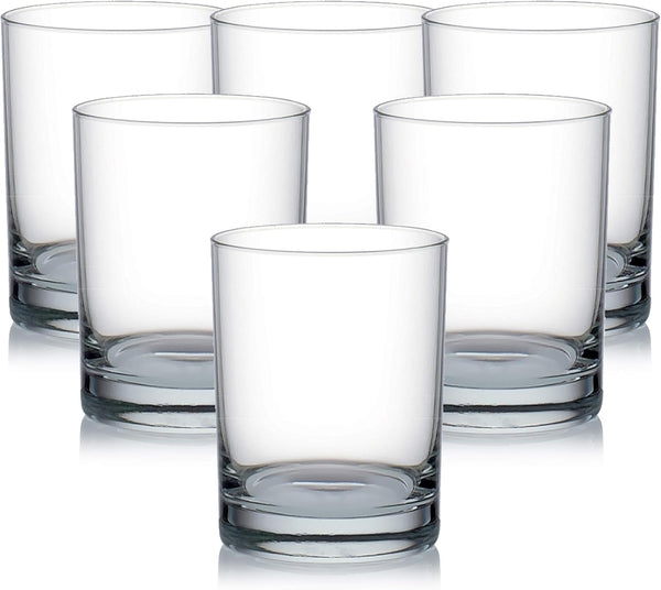 Ocean San Marino Double Rock Glass, Pack Of 6, Clear, 385 Ml, B00414 - Clear 385 ml