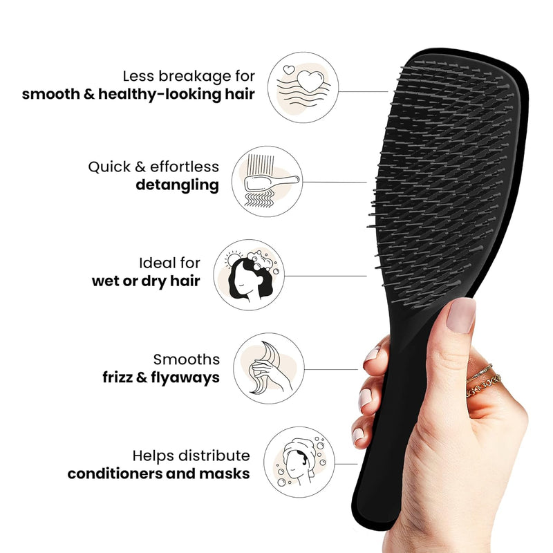 Tangle Teezer Wet Detangler - Black/Black