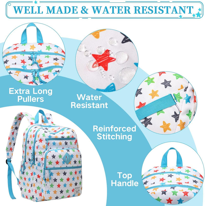 VASCHY School Backpack for Women, Unisex Large Bookbag Schoolbag Casual Daypack for High School/College/Teens/Travel/Work