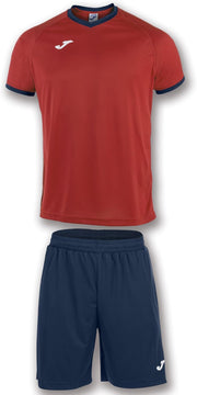 Men's Academy M/Short Kit Set - XL Red / Navy Blue