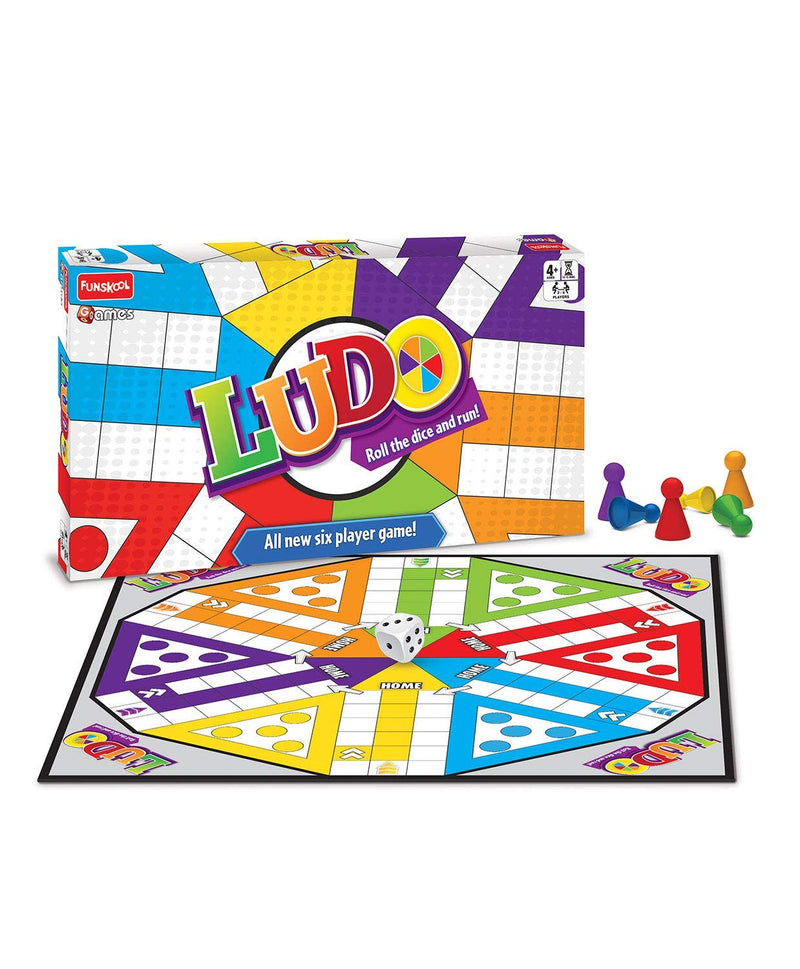 Funskool Ludo, Multi Color, Funskool, Fs9416100
