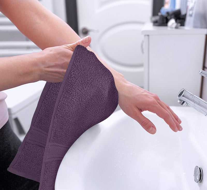 Utopia Towels - Premium Hand Towels - 100% Combed Ring Spun Cotton, Ultra Soft and Highly Absorbent, Extra Large Thick Hand towels 41 x 71 cm, Hotel & Spa Quality Hand Towels (6-Pack) (White)…