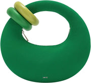 Women's Abacus Top Handle Bag - Grass Green-a