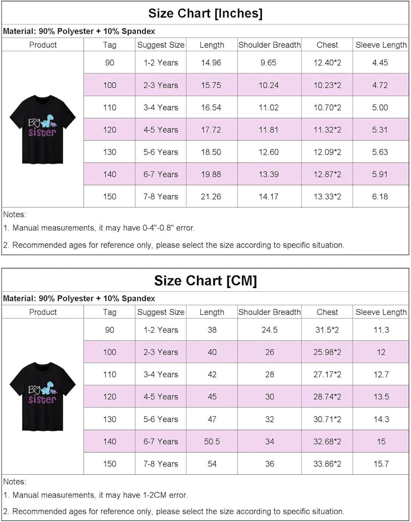 Twins Kids T Shirt Tops Baby Boys Girls Big Sister Brother Little Sis Bro Tees Sibling Matching Outfit Summer Clothes