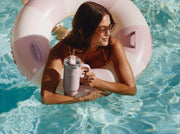 Stanley Quencher H2.0 Tumbler with Handle & Straw 30 oz | Twist On 3-Way Lid | Cupholder Compatible for Travel | Insulated Stainless Steel Cup | BPA-Free | Cherry Blossom