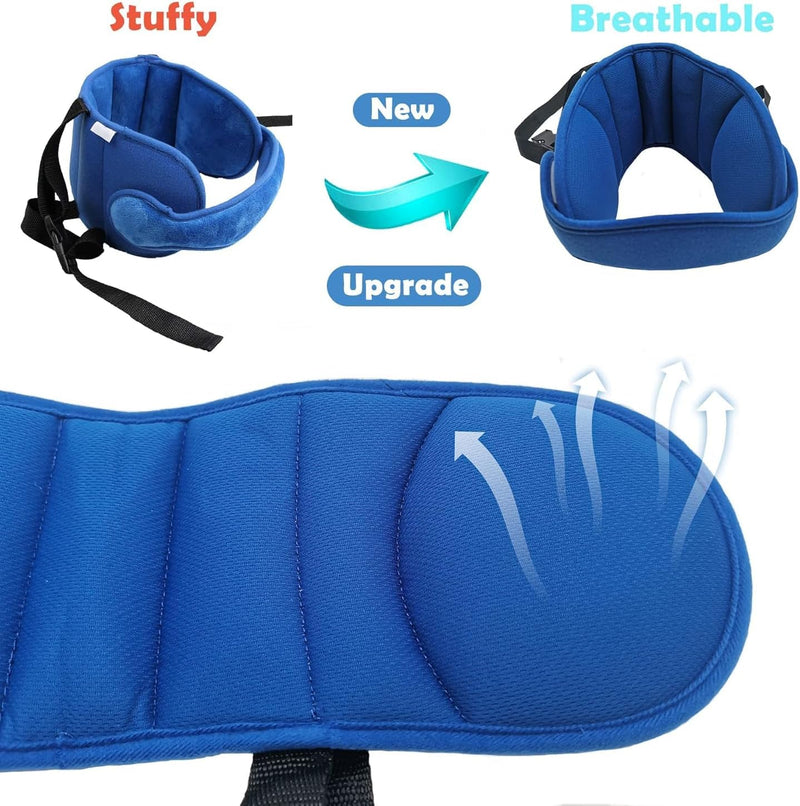 Baby Head Protector Car Seat,Car Seat Accessories for Kids,Car Safety Neck Pillows for Toddler Protection (gery)