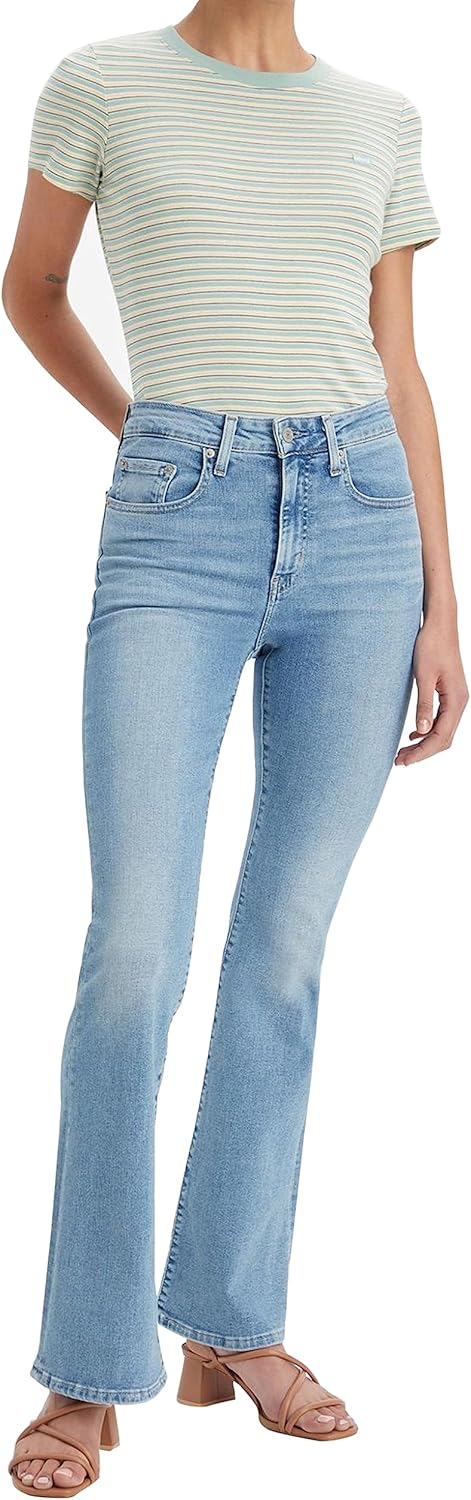 Levi's Women's 726 Hr Flare Washed Black Tide Jeans (pack of 1)