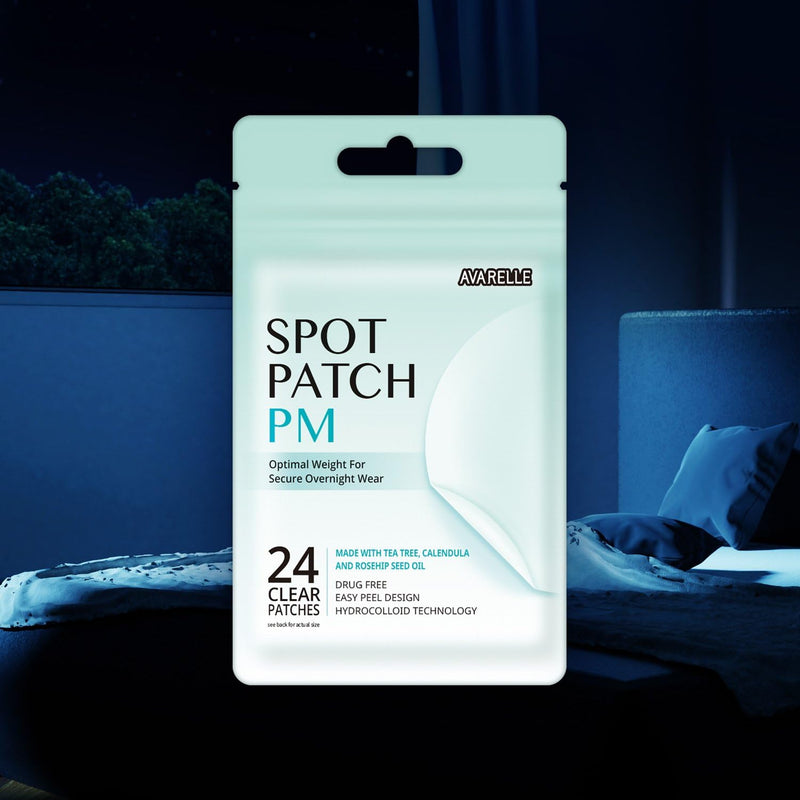 AVARELLE Acne Pimple Patch Absorbing Cover Blemish (XL Square / 8 PATCHES)