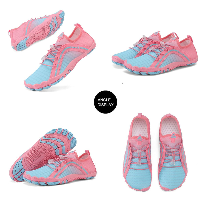 TcIFE Water Shoes for Men Women, Beach Shoes Summer Outdoor Footwear, Barefoot Socks, Quick Dry, for Beach, Swim, Pool, Surf, Boat, with Drain Holes