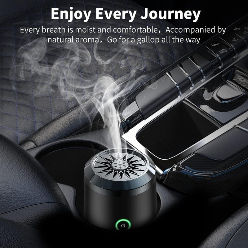 Ocean's Portable Electronic Bakhoor Burner,Mini Incense Burner Bakhoor, Rechargeable USB Aroma Diffuser,Car Incense burner Electric Arabic Incense Holder Muslim Home Decoration