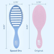 Wet Brush Speed Dry Hair Brush - Color Wash, Watermark - Vented Design and Ultra Soft HeatFlex Bristles Are Blow Dry Safe With Ergonomic Handle Manages Tangle and Uncontrollable Hair - Pain-Free