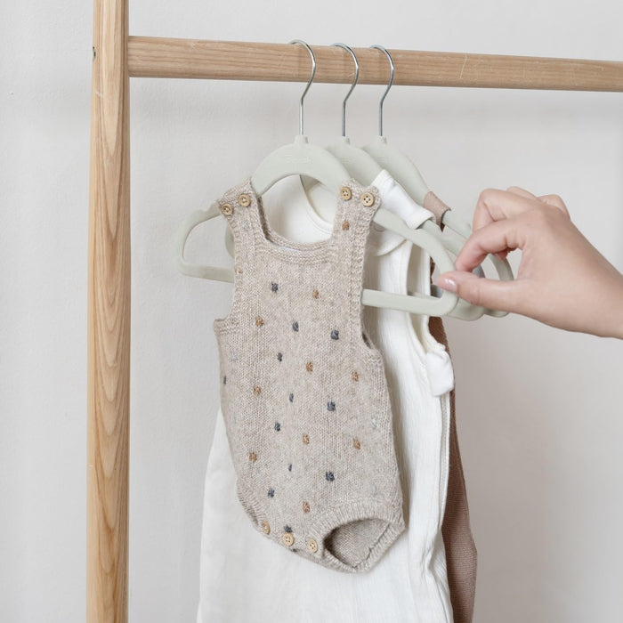 3 Sprouts Baby Hangers, Non-Slip Velvet Hangers, Kids Hangers - Pack of 15 - Pink