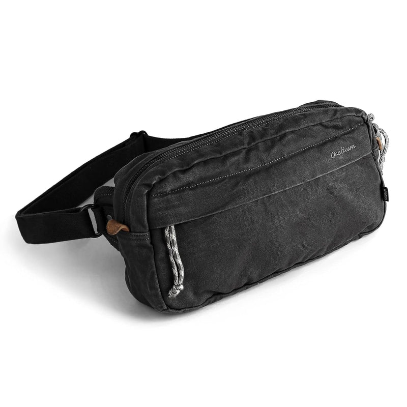 Gootium Menâ€™s Crossbody Pack - Canvas Daily Essentials Sling Bag Small Shoulder Backpack