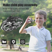 ECVV Hand Operated Drones,Mini Flying Ball Toys,Helicopter Toys with 360 Rotating and Shining LED Lights for Kids Adults Outdoor Fun MULTICOLOR