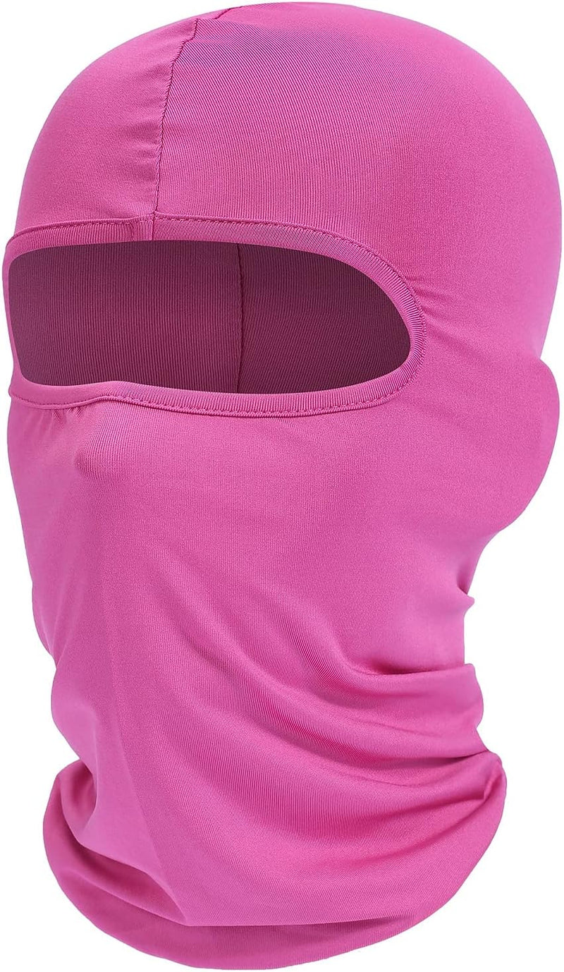 Fuinloth Balaclava Face Mask, Summer Cooling Neck Gaiter, UV Protector Motorcycle Ski Scarf for Men/Women