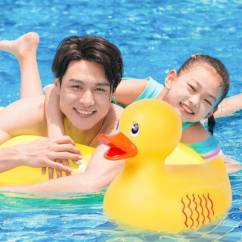 Nuwani 3.3 Inch Patriotic Rubber Ducks for Jeeps That Float Upright, No Hole, American Flag Bath Rubber Duck Toys for Adults and Kids, and Baby Shower Bath Toy