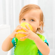 Avanchy Silicone Training Sippy Cup with Straw Lid – Tiny Cup for Babies 6+ Months to Toddlers 1 Year Old – 5 oz Infant Water Cup for Baby Led Weaning, Pink