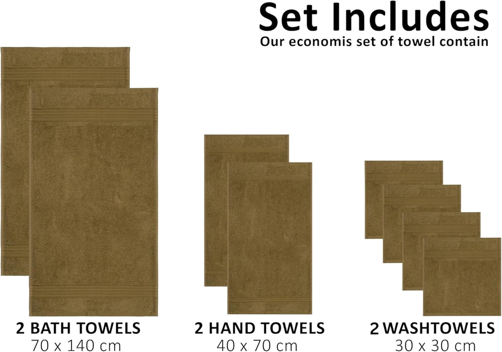 Bliss Casa - Luxury Hand Towels (40 x 70 cm) - 100% Combed Cotton, Ultra Soft and Highly Absorbent, Hotel & Spa Quality Hand Towels