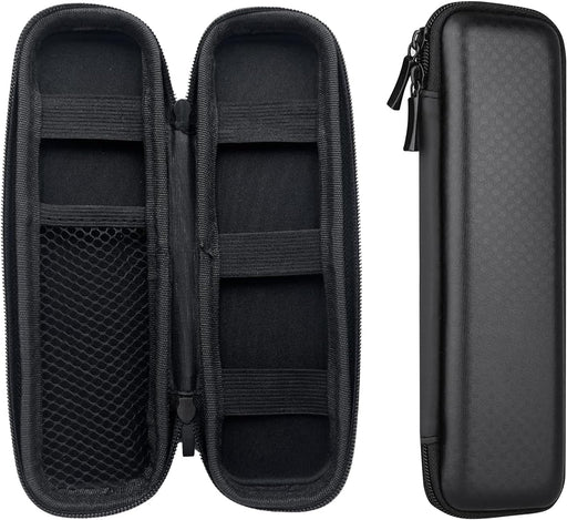 Hard Shell Pen Case EVA Small Pencil Case Durable Multifunctional Waterproof Black Zipper Stylus Executive Pens Data Cables
