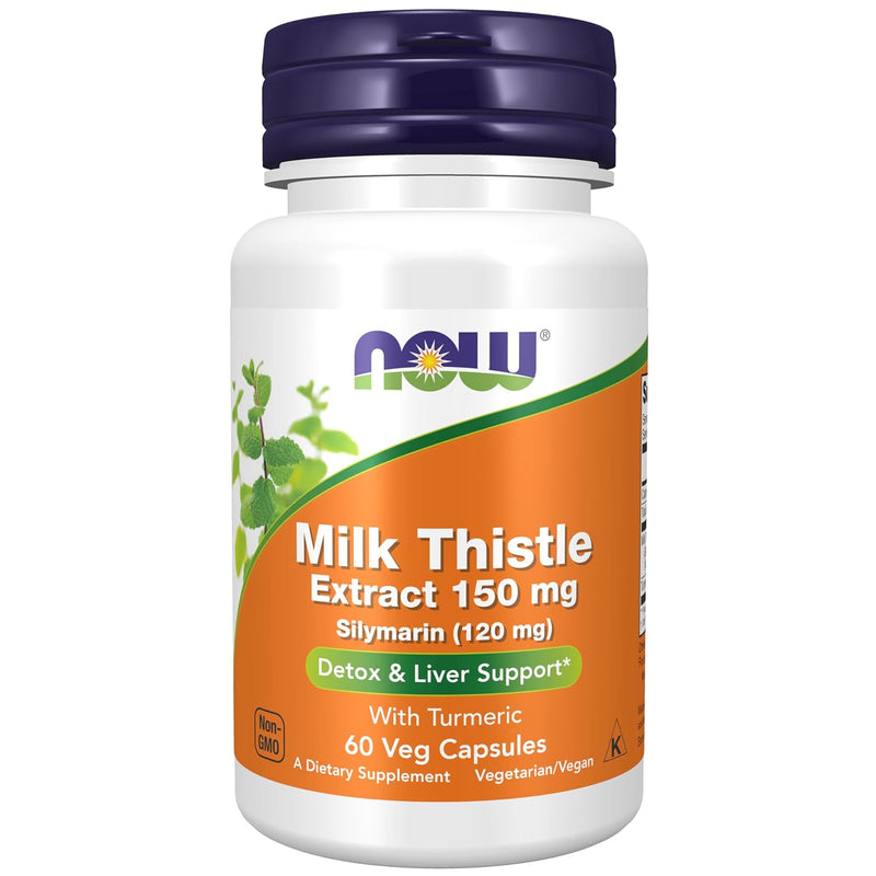 Now Foods - Silymarin Milk Thistle Extract 150 Mg. - 60 Vegetarian Capsules