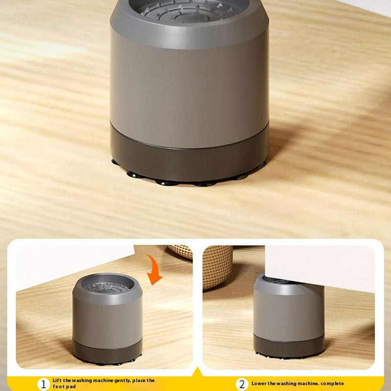 Washing Machine Anti Vibration Mat,Suction Cup Washing Machine Anti-Vibration Pads - Washing Machine Stabilizer Support Mat for Dormitory Refrigerators Home Kitchen