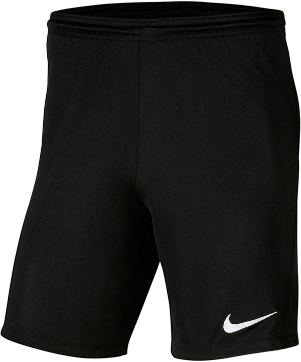 Unisex Kids Y NK DRY PARK III SHORT NB K Sport Shorts - BLACK/WHITE